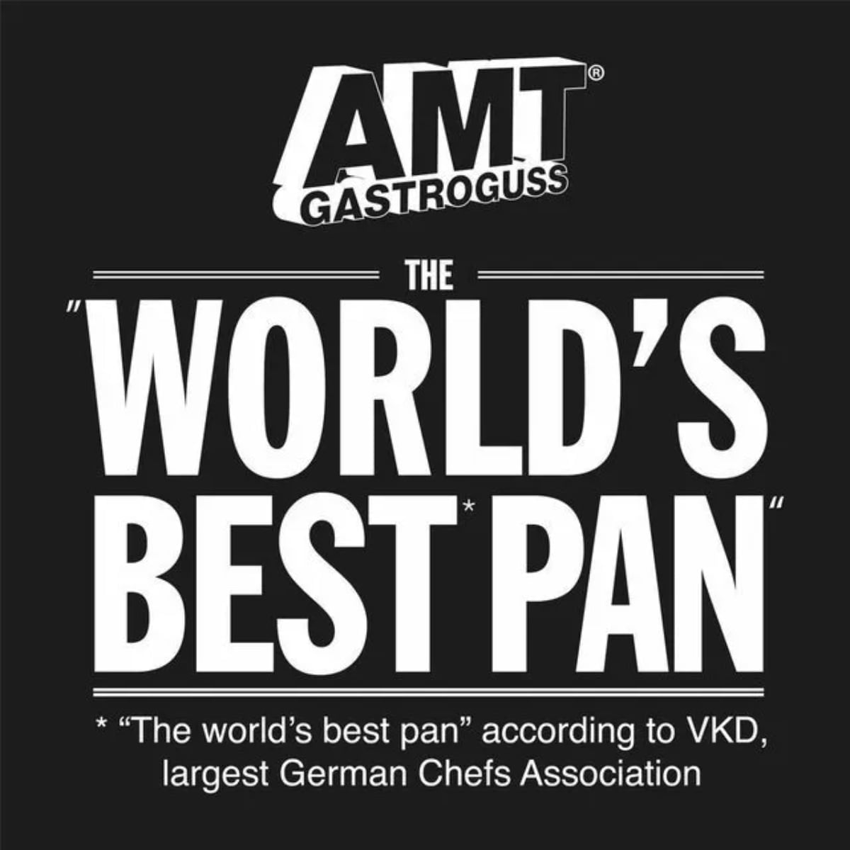Cacerola Baja 32 cm Gastroguss The Best Pan AMT - Bazar Gourmet
