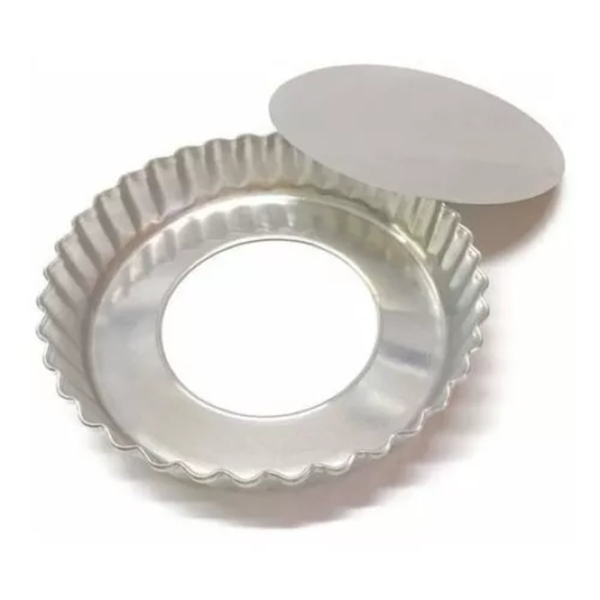 Molde Para Tarta Aluminio Reforzado Desmontable 24 Cm - Bazar Gourmet