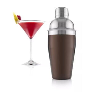 Coctelera De Acero- Cocktail Shaker Vacu Vin